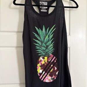 Adidas Black Pineapple Graphic Tank Top